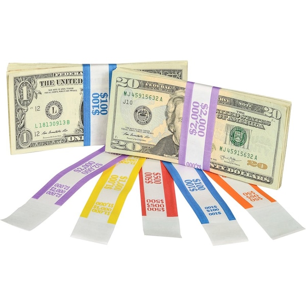 Strap,Currency,$50,Orange Pk